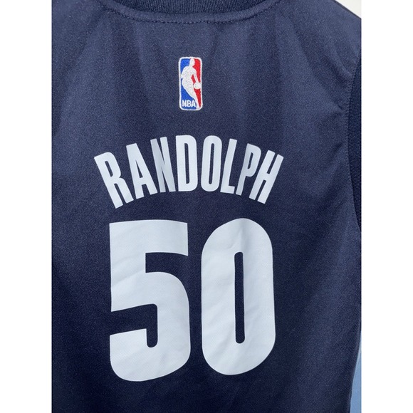 Zach Randolph Memphis Grizzlies adidas Yth M 10/12 NBA Jersey #50 Navy Blue Z-Bo - Picture 4 of 11